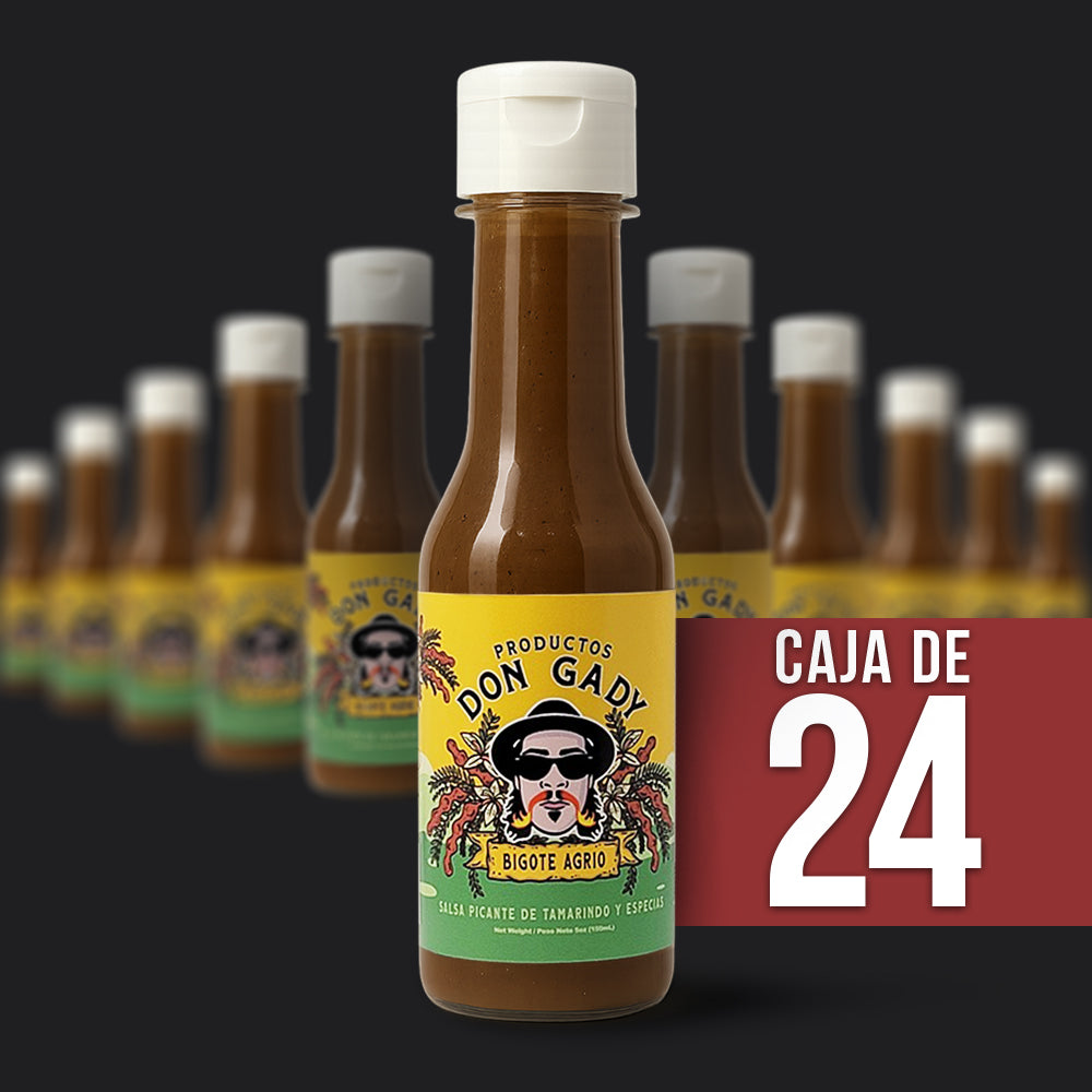 Caja de 24 Bigote Agrio Tamarindo