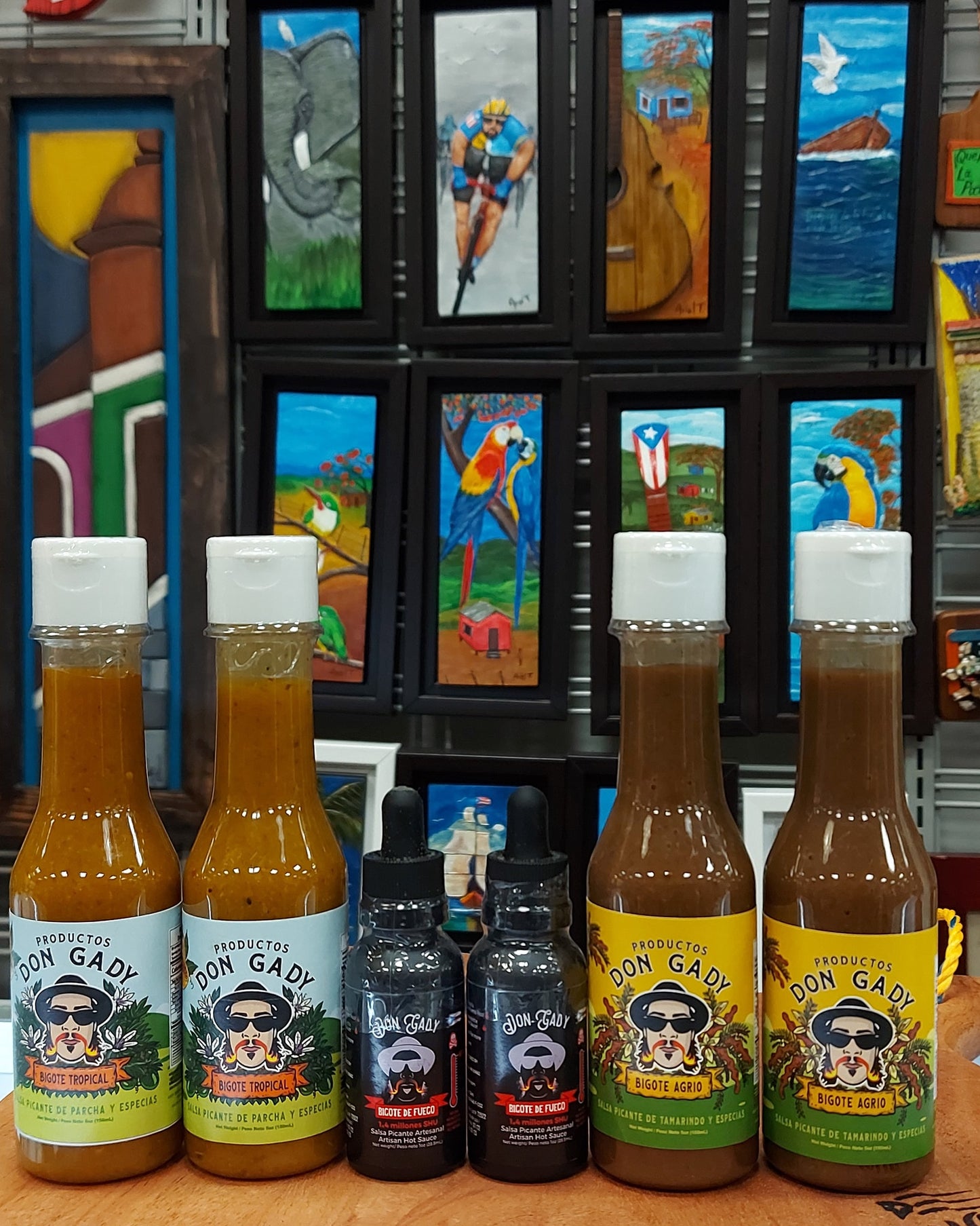 3x Bigote Tropical- Parcha