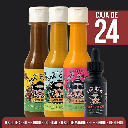 Caja de 24 Los 4 Bigotes